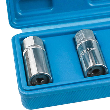 4Pcs Damaged Screws Extraction Socket Kit Storage Box 21.6x9x5cm Nut Remover