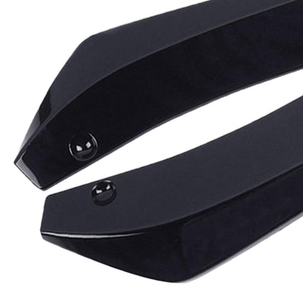2Pcs Canard Protector Repair Cars Rear Bumper Lip Splitter Diffuser Spoilers