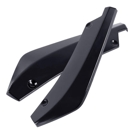 2Pcs Canard Protector Repair Cars Rear Bumper Lip Splitter Diffuser Spoilers