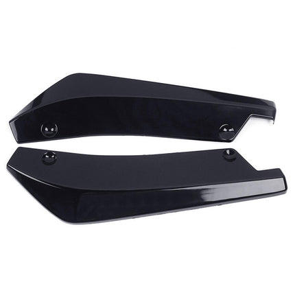 2Pcs Canard Protector Repair Cars Rear Bumper Lip Splitter Diffuser Spoilers