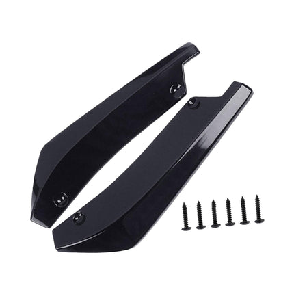 2Pcs Canard Protector Repair Cars Rear Bumper Lip Splitter Diffuser Spoilers