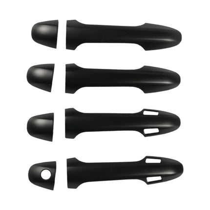4Pcs Exterior Door Handle Cover Black Door Handle Protectors for Tacoma