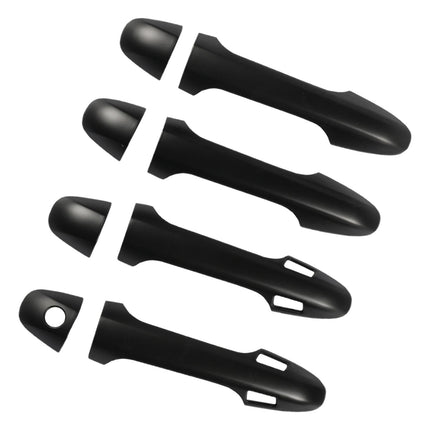 4Pcs Exterior Door Handle Cover Black Door Handle Protectors for Tacoma