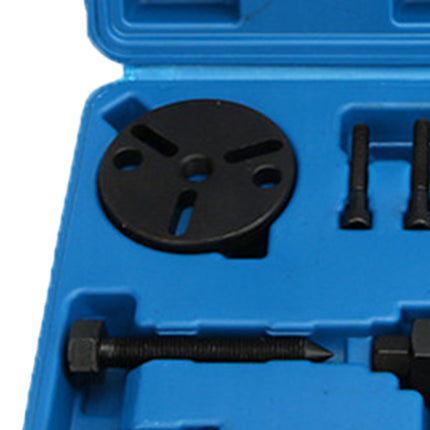 Air Compressor Clutch Rebuild Removal Tool Set Portable for Car Blue