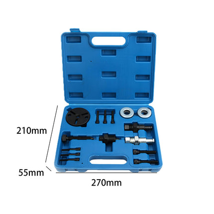 Air Compressor Clutch Rebuild Removal Tool Set Portable for Car Blue
