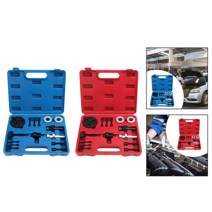 Air Compressor Clutch Rebuild Removal Tool Set Portable for Car Blue