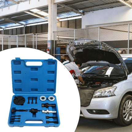 Air Compressor Clutch Rebuild Removal Tool Set Portable for Car Blue