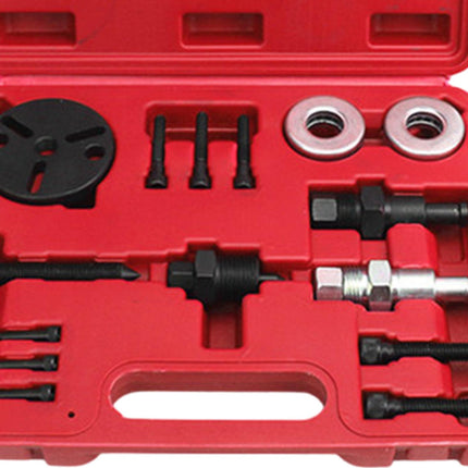 Air Compressor Clutch Rebuild Removal Tool Set Portable for Car Red