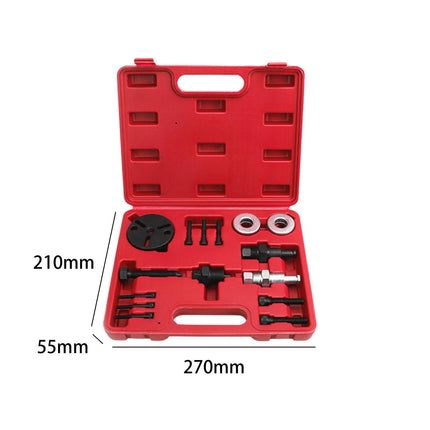 Air Compressor Clutch Rebuild Removal Tool Set Portable for Car Red