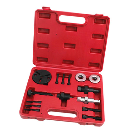 Air Compressor Clutch Rebuild Removal Tool Set Portable for Car Red