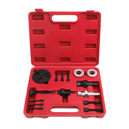 Air Compressor Clutch Rebuild Removal Tool Set Portable for Car Red