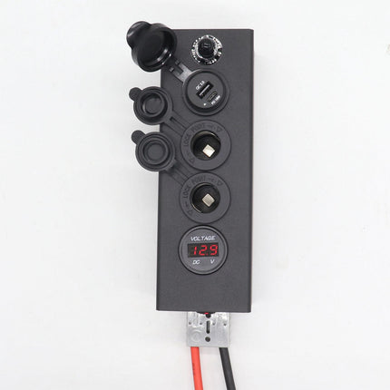 12V USB Power Outlet Car Charger Outlet Socket Panel for Yacht RV Truck