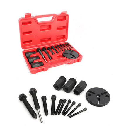 14Pcs AC Compressor Clutch Remover Set Multipurpose Professional Repair Tool