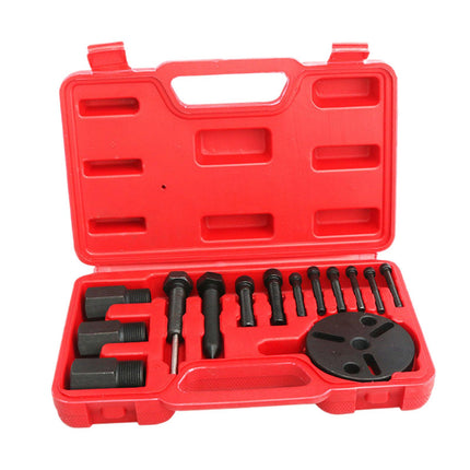 14Pcs AC Compressor Clutch Remover Set Multipurpose Professional Repair Tool