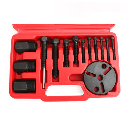 14Pcs AC Compressor Clutch Remover Set Multipurpose Professional Repair Tool