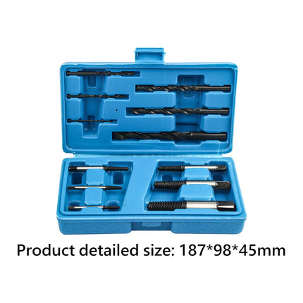 12 Pieces Broken Screws Extractor Kit Removing Hand Tool for Industrial