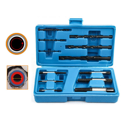 12 Pieces Broken Screws Extractor Kit Removing Hand Tool for Industrial