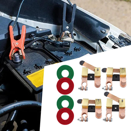 4Pcs Isolator Power Cut Off Blade Master Switch RV Battery Disconnect Switch