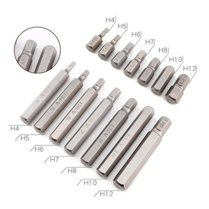 40Pcs 1/2'' 3/8'' Hex Torx Spline Socket Socket Set Portable for Repair Shops Argent