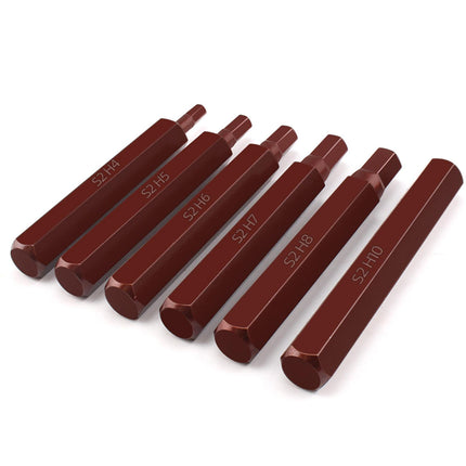 40Pcs 1/2'' 3/8'' Hex Torx Spline Socket Socket Set Portable for Repair Shops Bronze