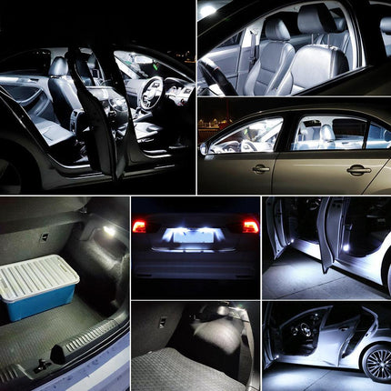 10Pcs Car Interior Light Trunk Light Accessories Light Dome Light Bulbs 31mm