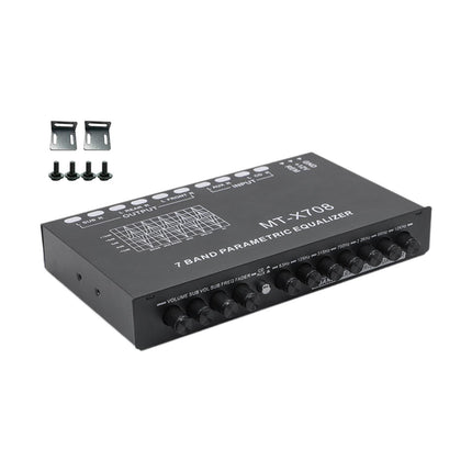 7 Band Equalizer DSP Chip CD AUX Inputs Subwoofer Output Crossover Amplifier