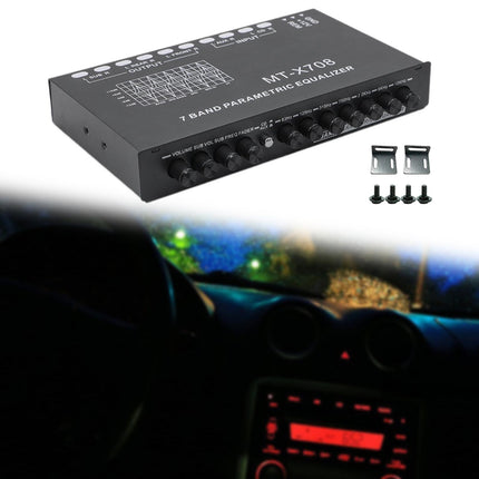 7 Band Equalizer DSP Chip CD AUX Inputs Subwoofer Output Crossover Amplifier