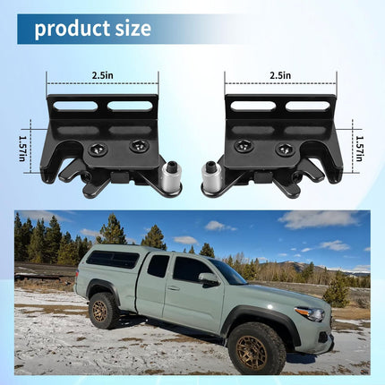 2Pcs Truck Cap Rotary Latch Catch 83515 Driver Side for Leer Truck Caps