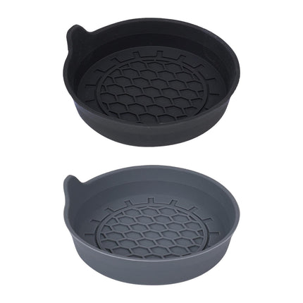 2 Pieces Generic Car Cup Holder Coasters Universal Auto Interior Accessories Black