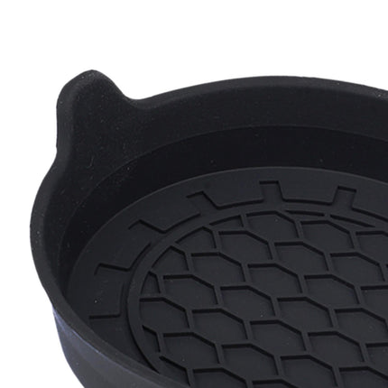 2 Pieces Generic Car Cup Holder Coasters Universal Auto Interior Accessories Black
