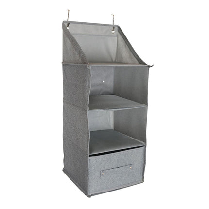 4 Shelf Drawer Organizer Hanging Closet Organizer for Sweater Underwear Bras