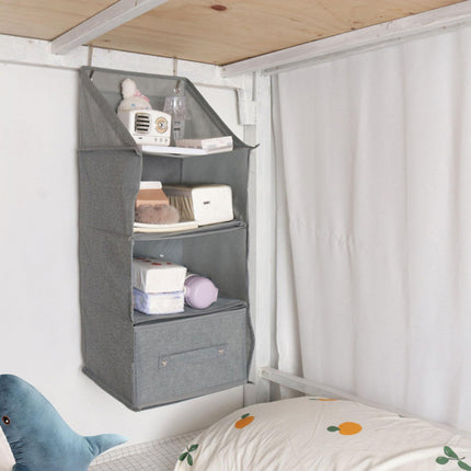 4 Shelf Drawer Organizer Hanging Closet Organizer for Sweater Underwear Bras