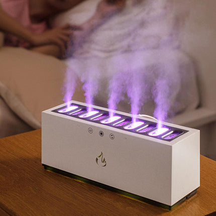 Air Humidifier Dynamic with Colorful Light for Indoor NightStand Living Room