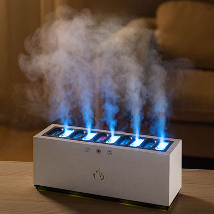 Air Humidifier Dynamic with Colorful Light for Indoor NightStand Living Room