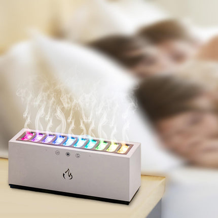 Air Humidifier Dynamic with Colorful Light for Indoor NightStand Living Room