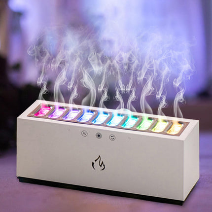 Air Humidifier Dynamic with Colorful Light for Indoor NightStand Living Room