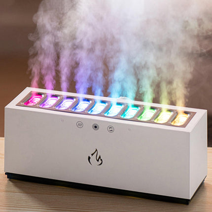 Air Humidifier Dynamic with Colorful Light for Indoor NightStand Living Room