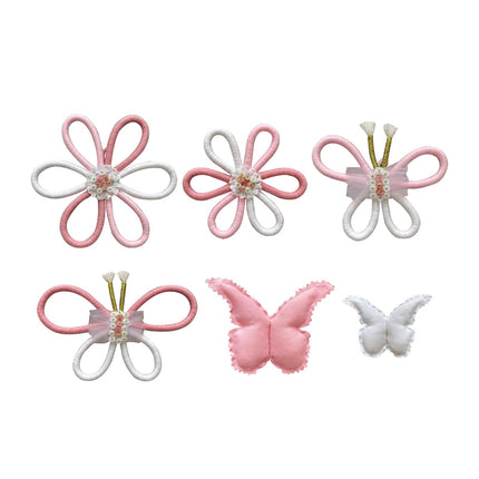 6x Boho Nursery Decor Macrame Wall Hanging Home Butterfly Daisy Flower Woven