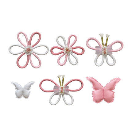 6x Boho Nursery Decor Macrame Wall Hanging Home Butterfly Daisy Flower Woven