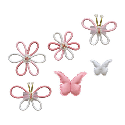 6x Boho Nursery Decor Macrame Wall Hanging Home Butterfly Daisy Flower Woven