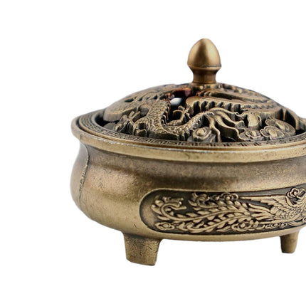 2 Pieces Chinese Mini Incense Burner Pot Incense Holder for Yoga Room Sturdy