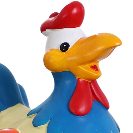 Chicken Money Bank Storage Cute Colorful Desktop Ornament Chicken Piggy Bank Blue