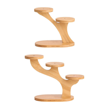 Plant Stand Organizer Ornament Decoration Rack for Balcony Indoor Flower Pot 2 Stands