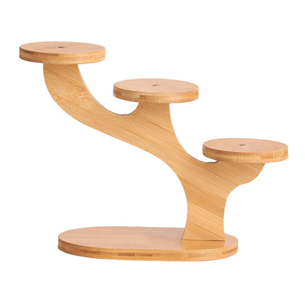 Plant Stand Organizer Ornament Decoration Rack for Balcony Indoor Flower Pot 3 Stands