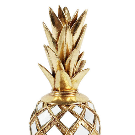 Resin Figurine Art Tabletop Sculpture for Table Centerpieces Bedroom Hallway Pineapple