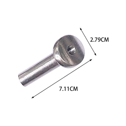 10 Pieces Angled Protective Cables Railing Post for Railing Wood Posts Pillar 0.16cm 30 degrees