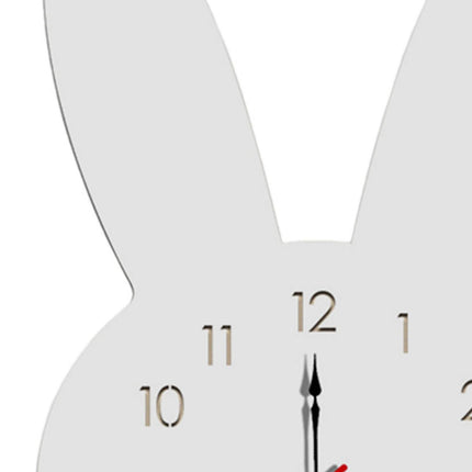Silent Wall Clock Room Decorations Kids Wall Clock for Home Office Farmhouse white