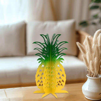Pineapple Statue Decor Handcraft Iron Ornament for Tabletop Bathroom Wedding