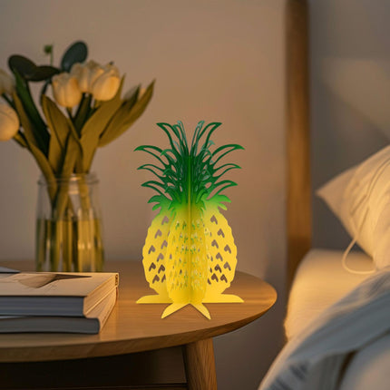 Pineapple Statue Decor Handcraft Iron Ornament for Tabletop Bathroom Wedding