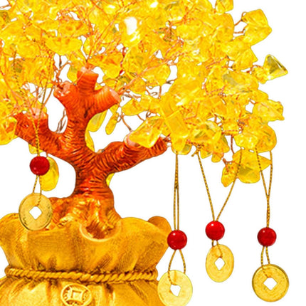 Money Tree Statue Aesthetic Table Art for Bookcase Birthday Gift Anniversary